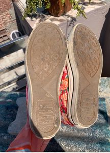 Floral High Top Sneakers.....