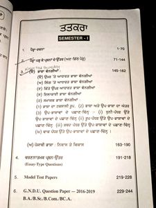 Punjabi Grammer Book