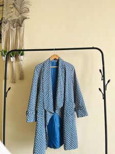 Long  winter coat style shrug