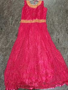 💥 Free Delivery💥Pink Ethnic Gown