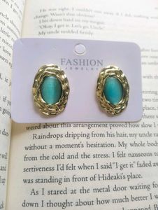 Turquoise blue Earrings