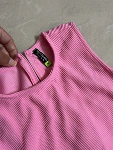 Pink Crop Top