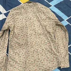 THE MAN Floral Print Long Sleeve Shirt