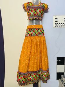 Festivals Embroidered Blouse &amp; Skirt Set