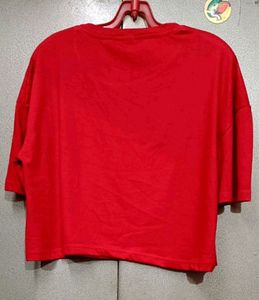 Anime Red Crop Top (NEW Just Without Tag)