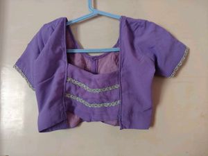 Elegant Lavender Blouse