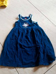 Cute Blue Kids Dress