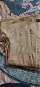 long  half sleeve Cardigan sweater