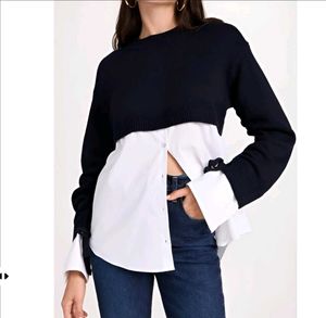 New with tag Pinterest Stylish Shirt Knit Pullover