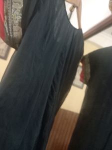 It Is A Frock Style Kurta With Straight Jacket