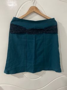 Western Skirt Turquoise