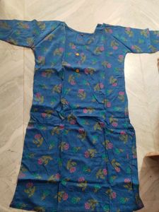 Printed Kurta With Beautiful Colour Combination