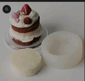 Cake Base Candle Mould