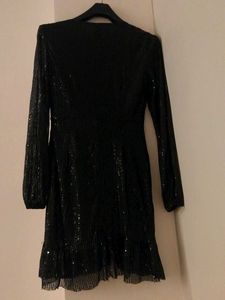 Sparkly Black Mini Dress