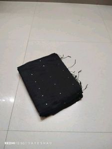 Elegant Black Saree