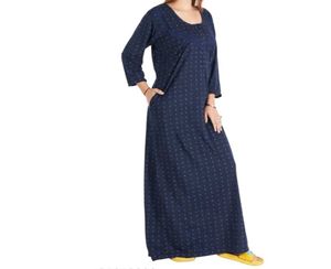 Blue Printed Nighty