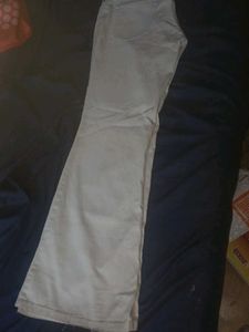 Off White Jean Pant