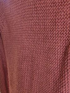 long hand wowen pure wool sweater