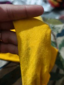 Yellow Halter Crop Top