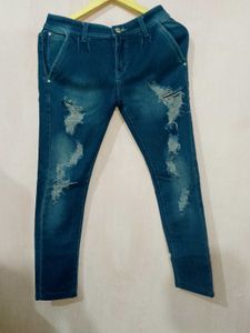 Distressed Denim Jeans (Women's)
