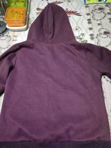 BOYS WARM UPPER OPEN SWEATER
