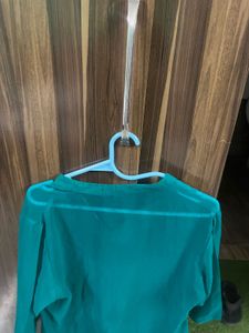 New Soch Green Kurta Set With Pants And Inner