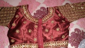 New Readymade Marron Colour Blouse