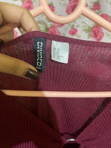 H&amp;M Ribbed Fit Top