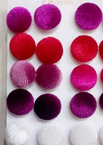 New item Designer Latest Round Velvet  Stud