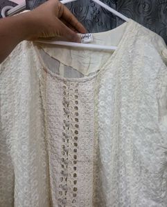 Elegant Embroidered Kurta