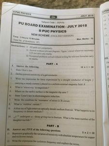 Class 12th Physics Study Material