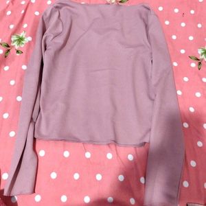 Ribbed Long Sleeve Top