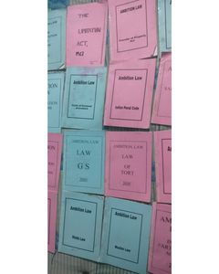 ambition law judiciary notes