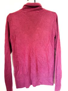NEW Burgundy Turtleneck Sweater