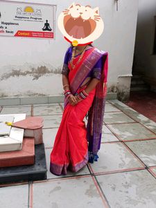 Pink Saree