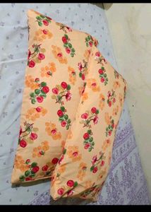 FLORAL DESIGN PILLOW COVER SET (CREPE)