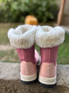 Pink Winter Boots