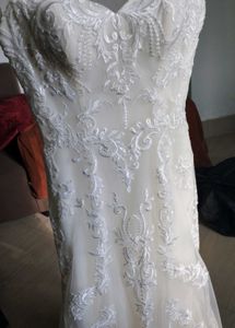 Mermaid wedding Dress.