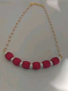 Silk Thread Necklace Set