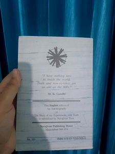 Book : &#34;Story Of My Experiments With Truth&#34;