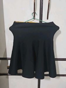 Black A-Line Skirt