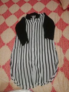 Long Stiched T Shirt