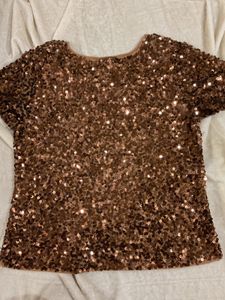 🤎Sequin Brown Top🤎