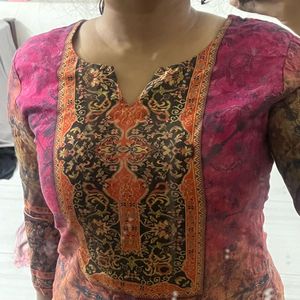 COTTON SILK CHURDHAR PAKISTANI WEDDING KURTI