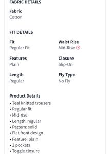 Roadster Baggy Trousers For Women