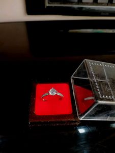 Diamond Ring Pure Silver 925