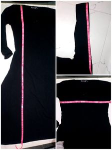 Black Burkha With Scarf