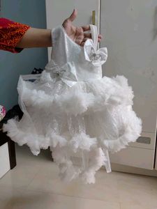 White Baby Frock