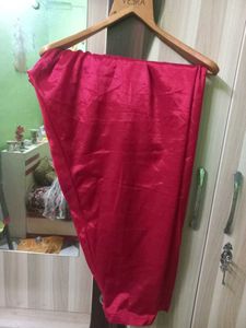 Red Embroidered Kurta Set