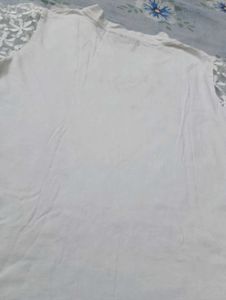 Kiabi White Floral Tee